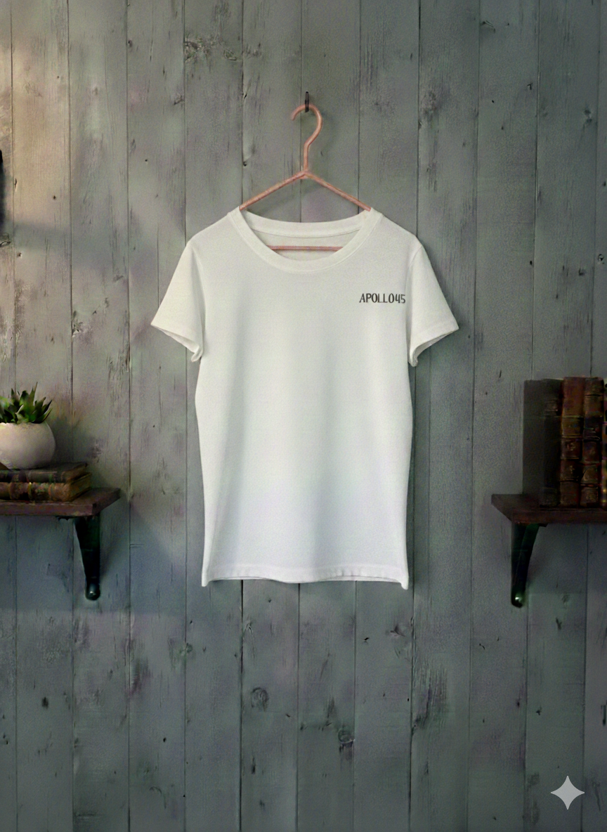 Apollo45 Classic Beyaz T-Shirt